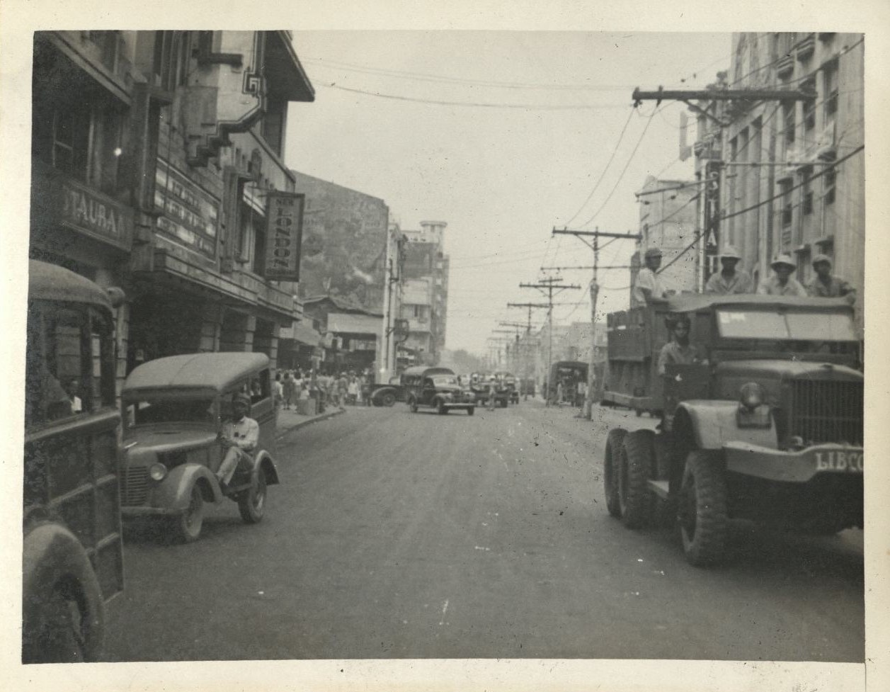 Manila, P. I. – Rizal Avenue, Manila’s Main Street.