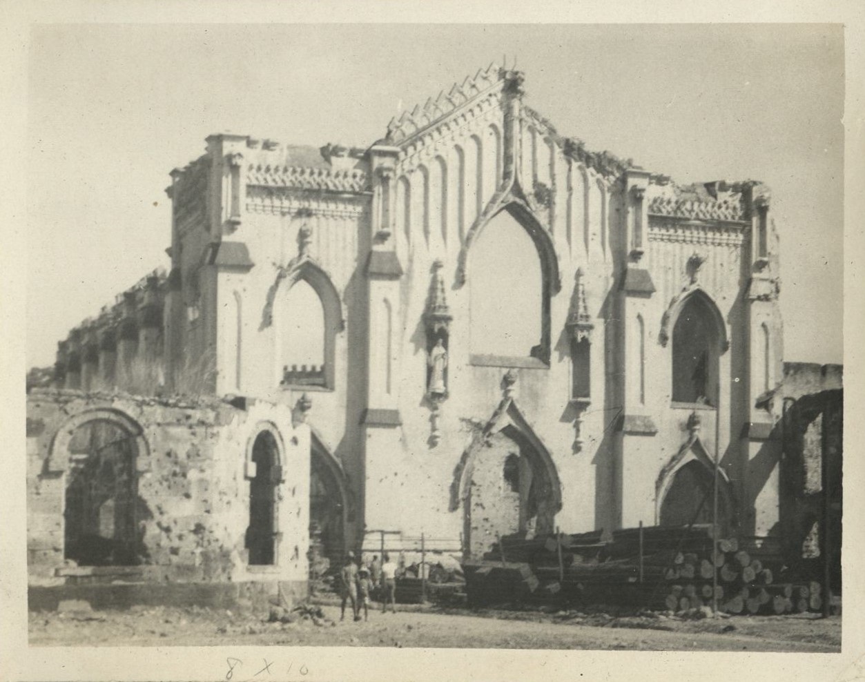 San Rosario Church [sic – Santo Domingo Church, Intramuros].