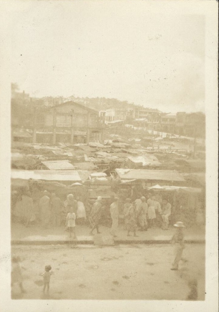 Baguio, the Philippine summer capital. Food market.