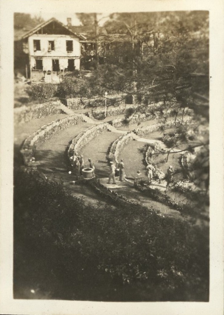 Baguio, the Philippine summer capital. The Baguio amphitheater.