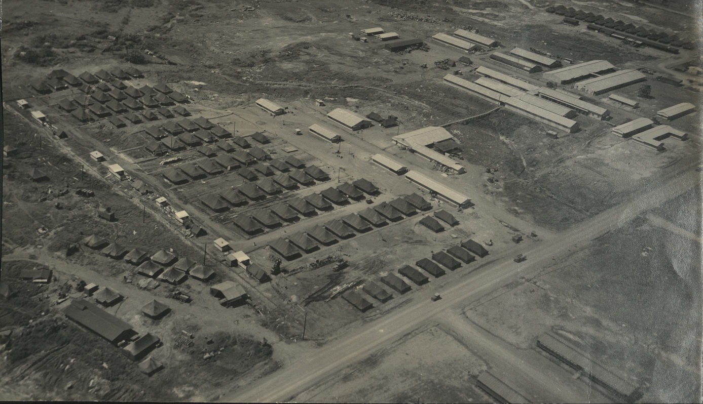 29th Enginerr [Base] Topographic Battalion [aerial view].