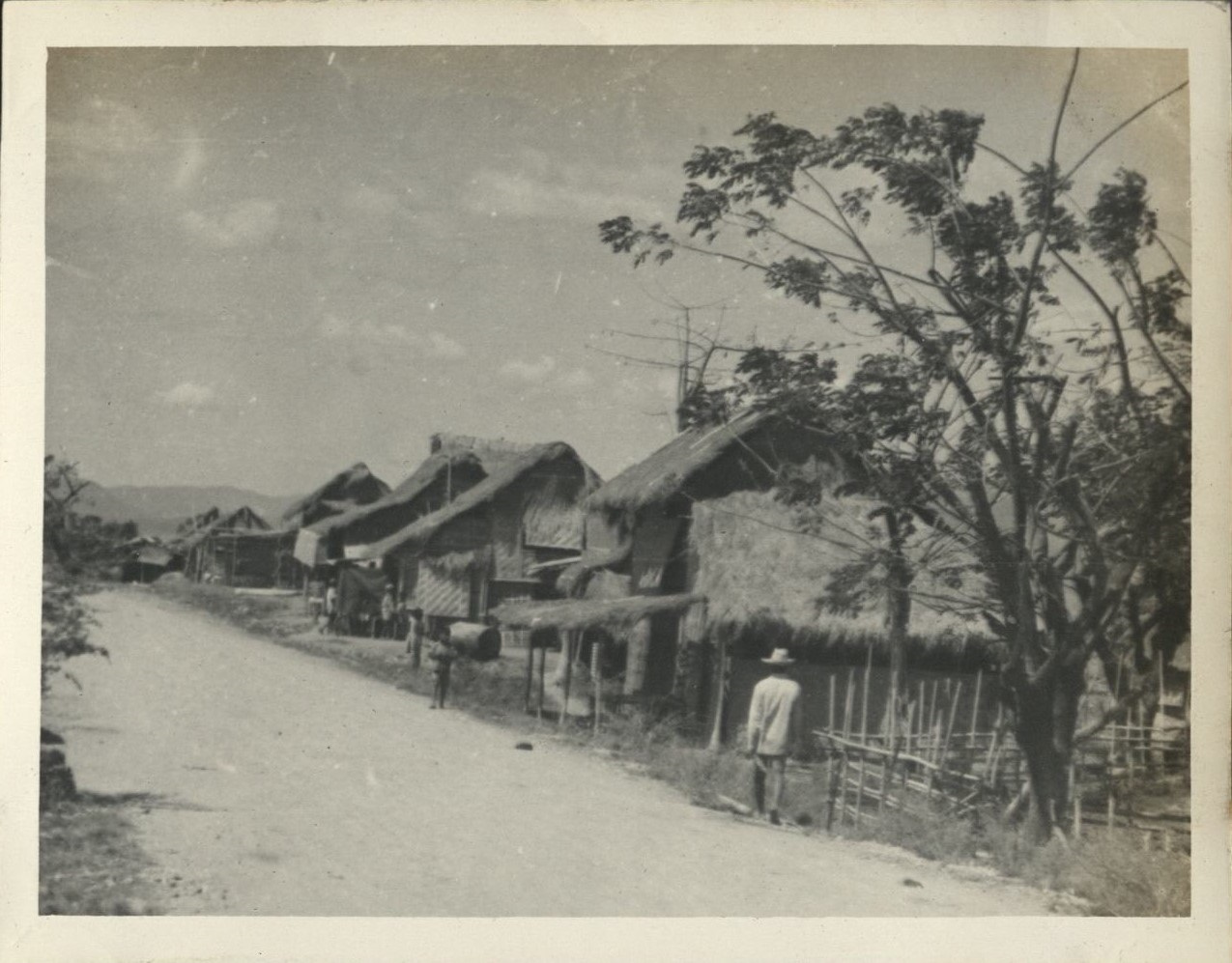 Remember Bataan? This is it. [Village scene].