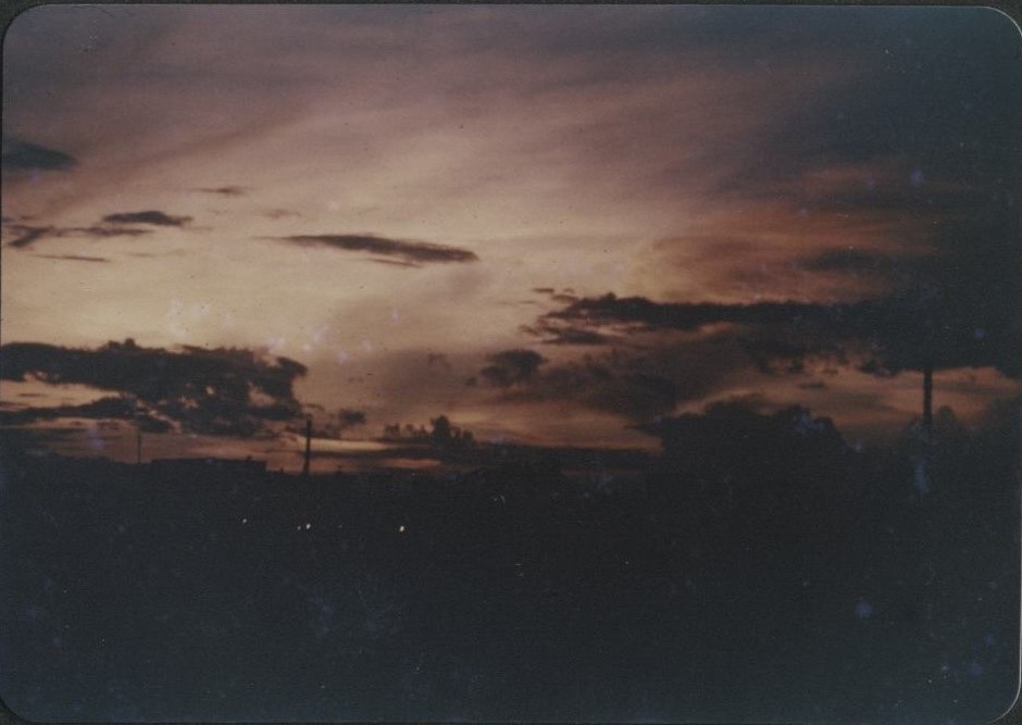 [Untitled – Sunset over Manila].