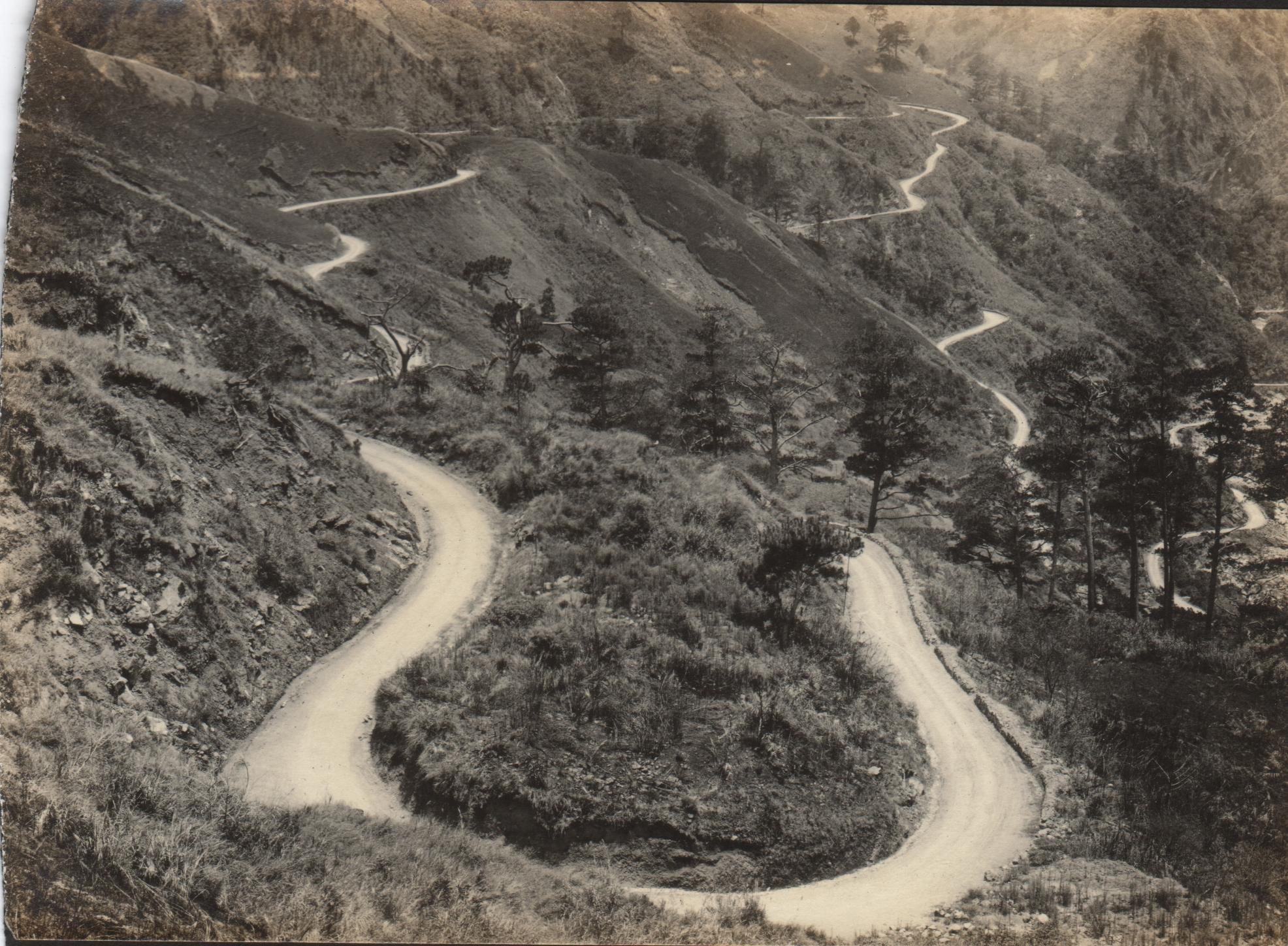 The zig-zag on the Benguet Road.