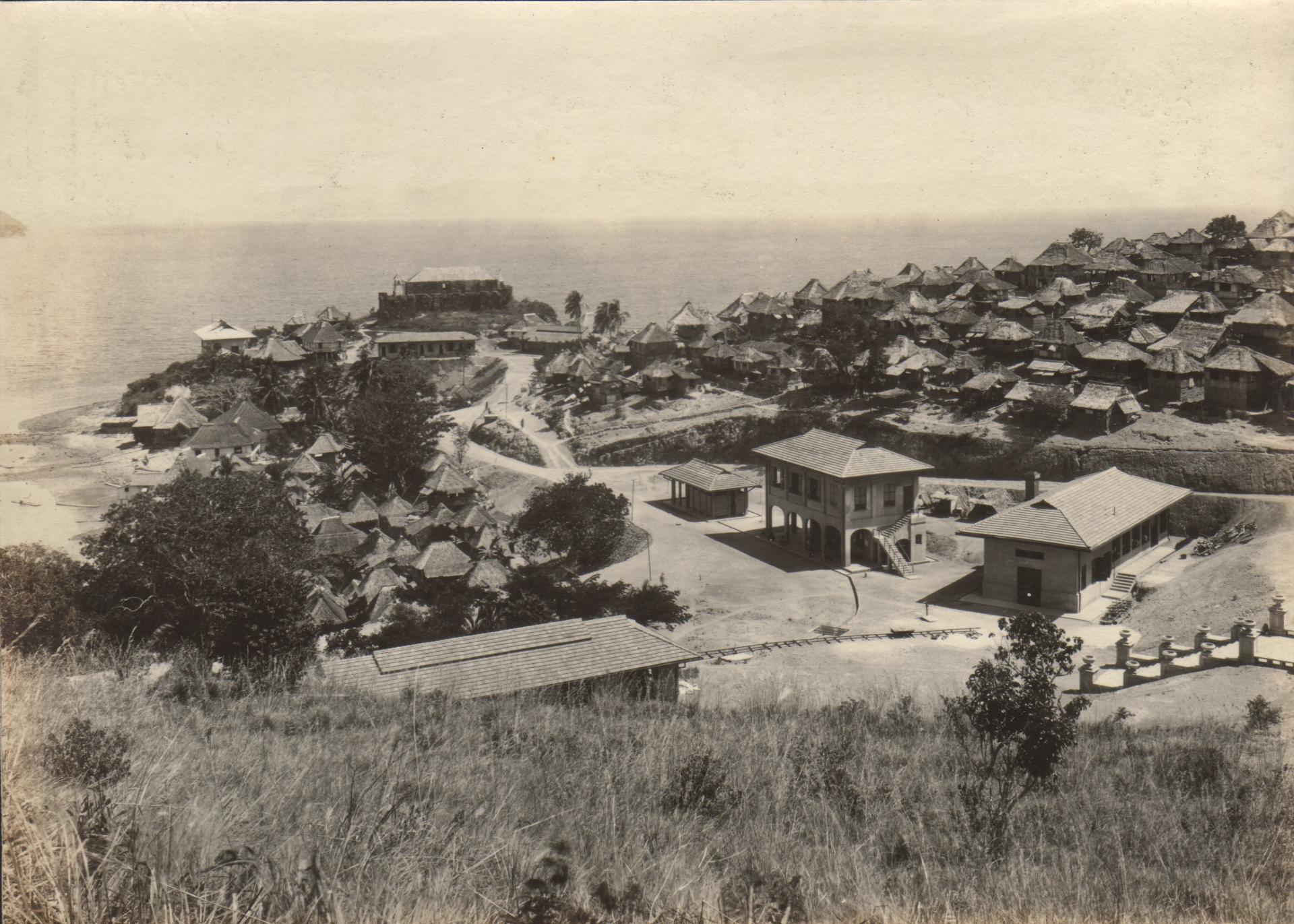 Panoramic view of the Culion Leper Colony [left side].