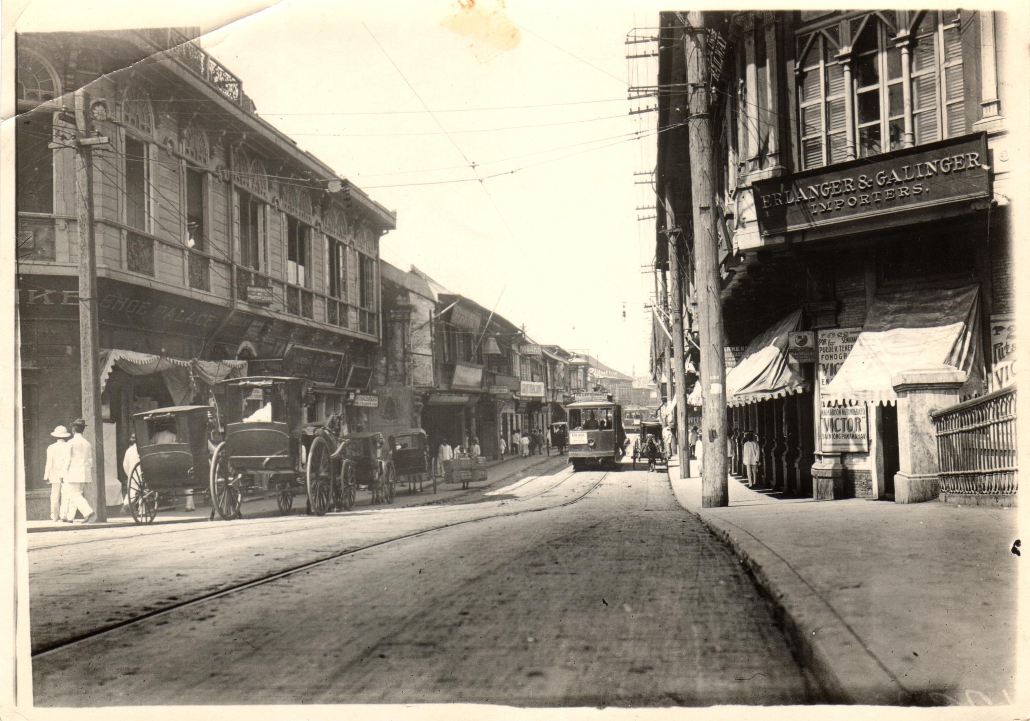 Escolta, Manila – Main shopping district.