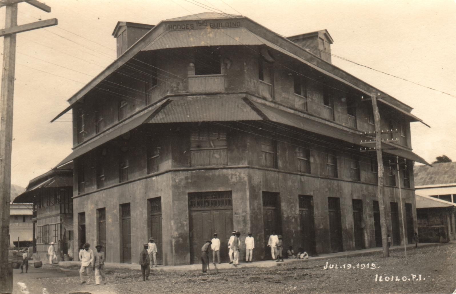 July 19, 1913. Iloilo, P. I. [The Hodges Building].