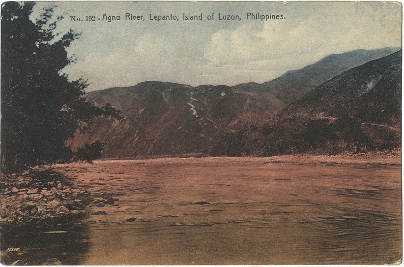 No. 192 ï¿½ Agno River, Lepanto, Island of Luzon, Philippines.