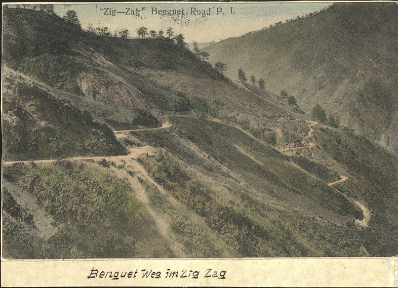 ï¿½Zig-Zagï¿½ Benguet Road P. I.