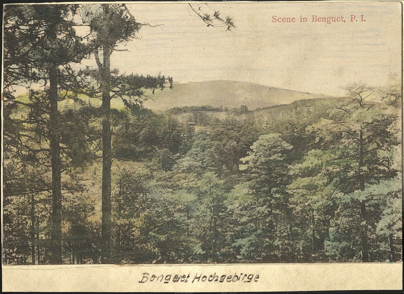 Scene in Benguet, P. I.