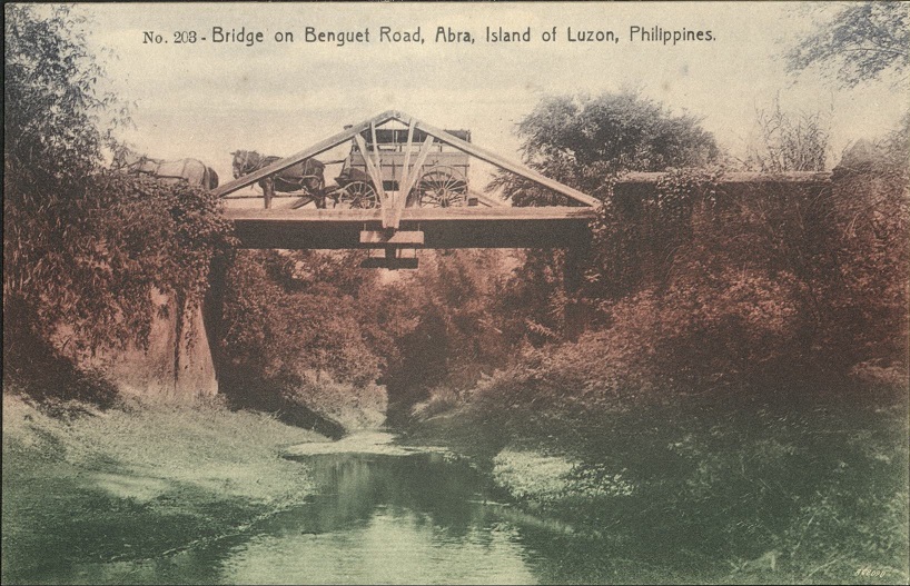 No. 203. Bridge on Benguet [Bangued] Road, Abra, Island of Luzon, Philippines.