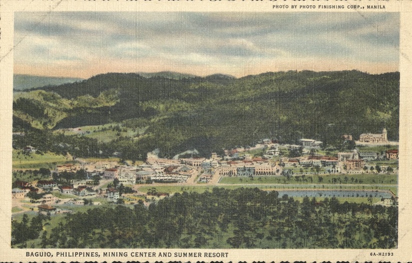 Baguio, Philippines, Mining Center and Summer Resort.