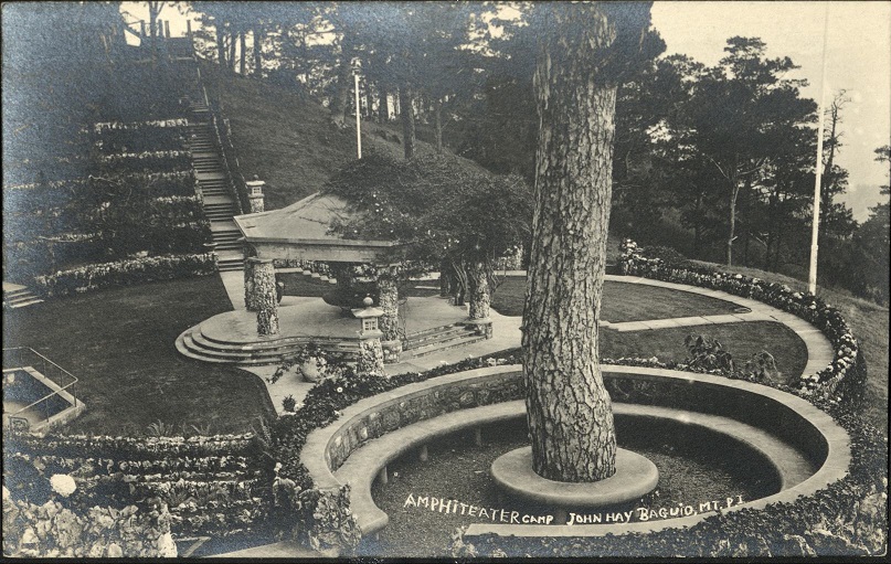 Amphiteater [Amphitheater] Camp John Hay Baguio, Mt., P. I.