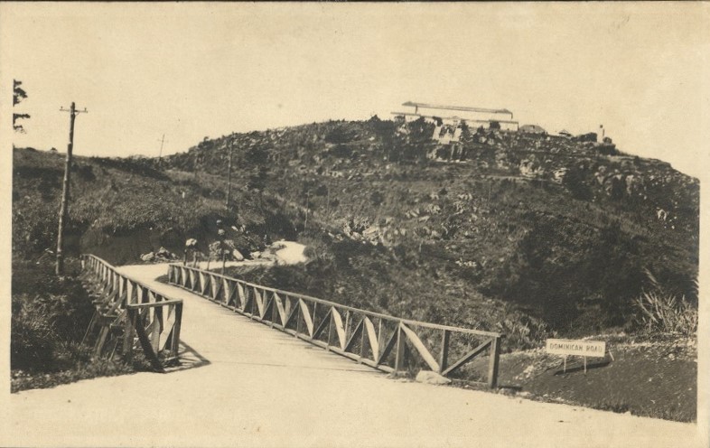 [untitled ï¿½ Dominican Road bridge and Mount Mirador].