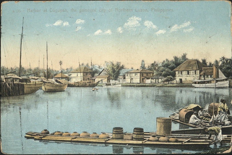 A35 ï¿½ Harbor at Dagupan, the principal city of Northern Luzon, Philippines.