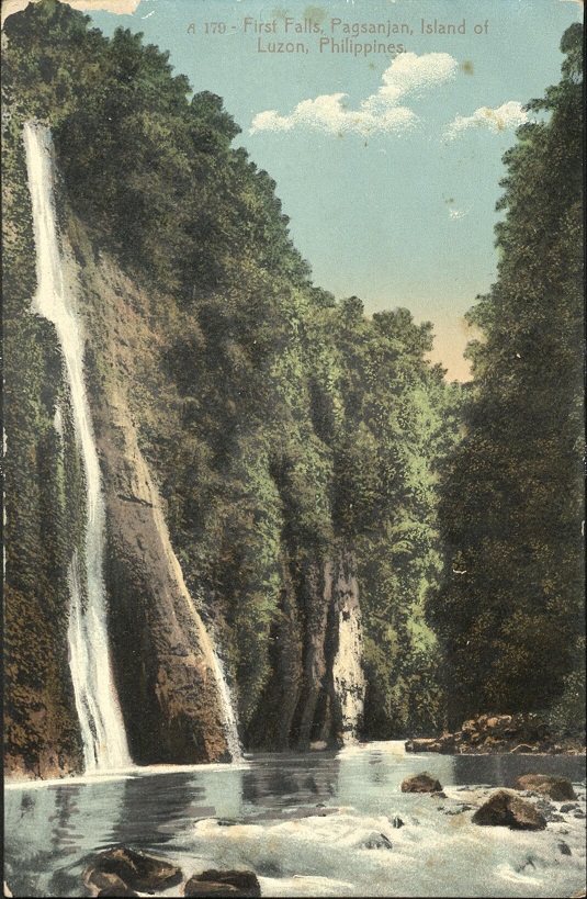 A 179 ï¿½ First Falls, Pagsanjan, Island of Luzon, Philippines.