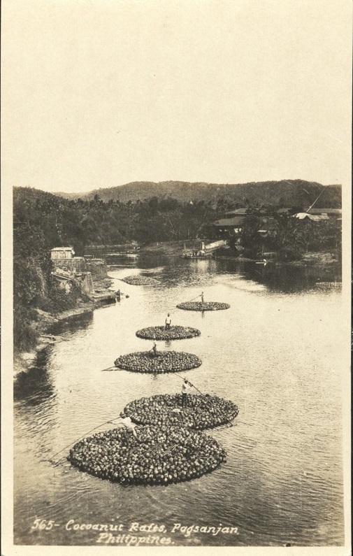 565 ï¿½ Cocoanut [Coconut] Rafts, Pagsanjan, Philippines.