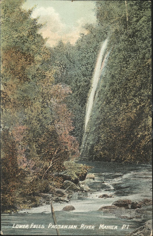 Lower Falls, Pagsanjan River, Manila P .I.