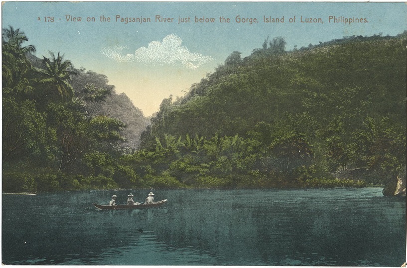 A 178 ï¿½ View on the Pagsanjan River just below the Gorge, Island of Luzon, Philippines.