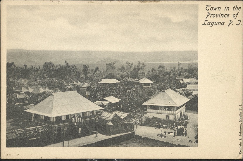 Town in the Province of Laguna, P. I.