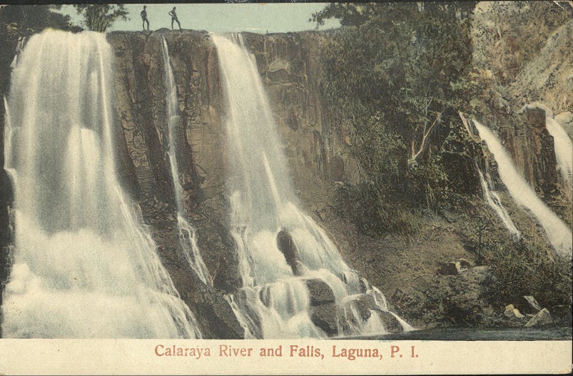 Calaraya [Caliraya] River and Falls, Laguna, P. I.