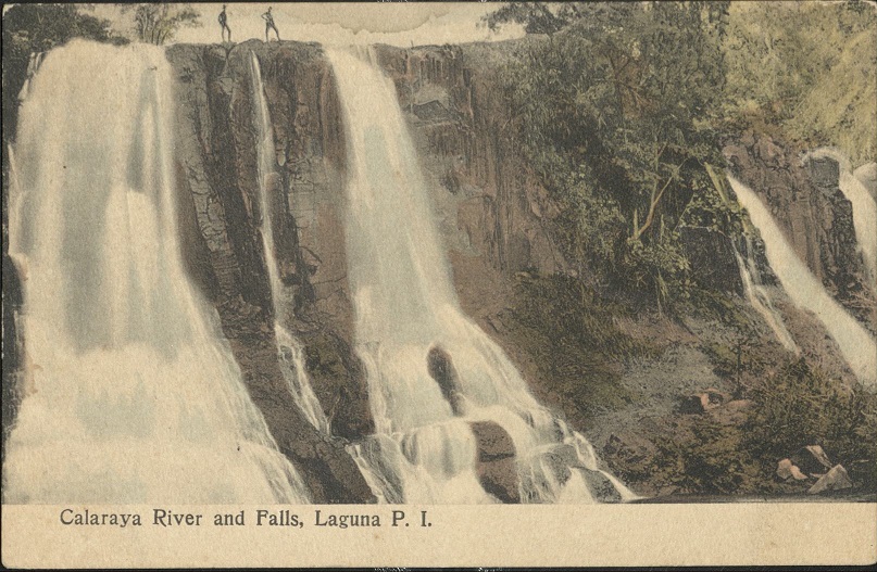 Calaraya [Caliraya] River and Falls, Laguna, P. I.
