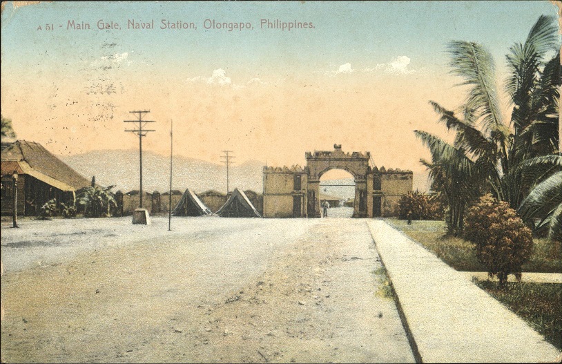 A 51 – Main gate, Naval Station, Olongapo, Philippines.
