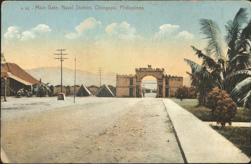 A 51 – Main gate, Naval Station, Olongapo, Philippines.