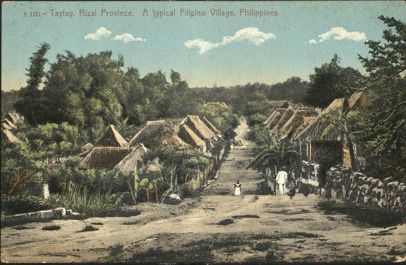 A 136 ï¿½ Taytay, Rizal Province. A typical Filipino village, Philippines.