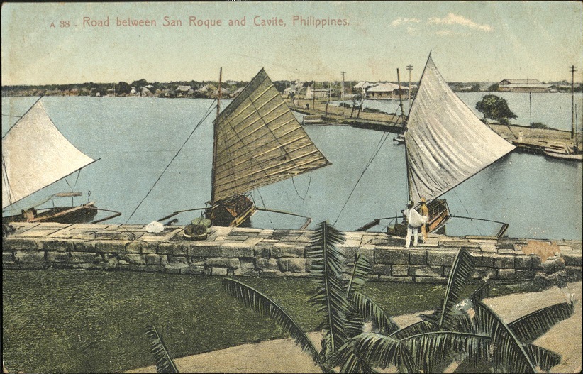 A 38 ï¿½ Road between San Roque and Cavite, Philippines.