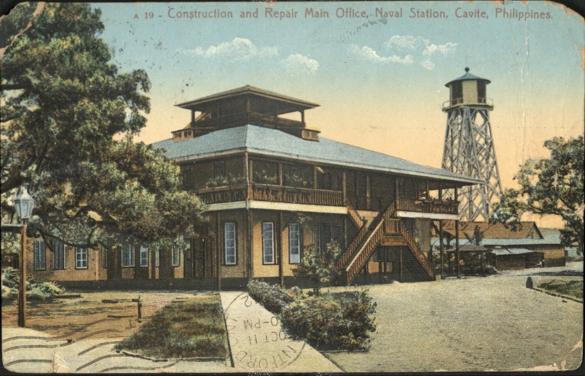A 19 � Construction and Repair Main Office, Naval Station, Cavite, Philippines.