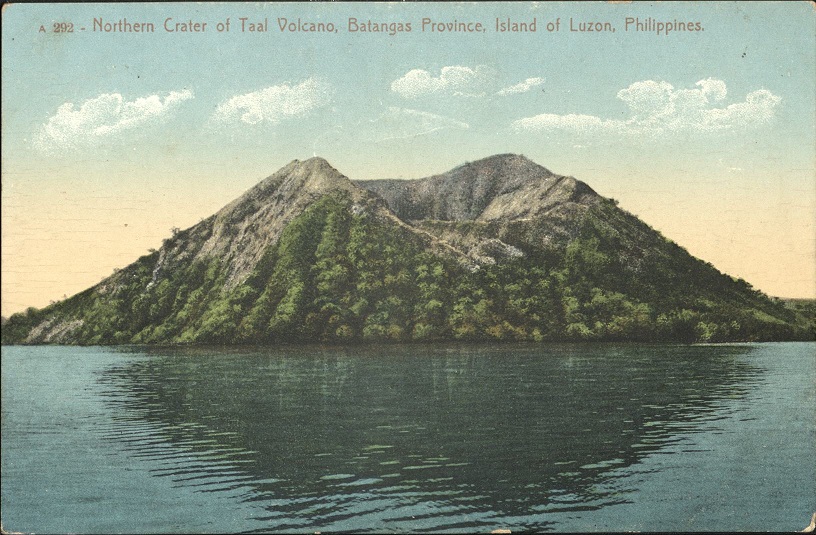 A 292 � Northern Crater of Taal Volcano, Batangas Province, Island of Luzon, Philippines.