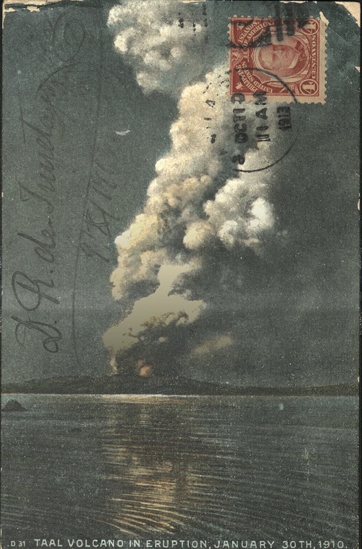 D 31 ï¿½ Taal Volcano in Eruption, January 30th, 1910 [1911].