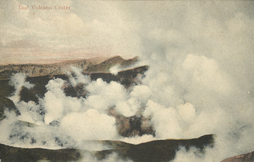 Taal Volcano Crater.