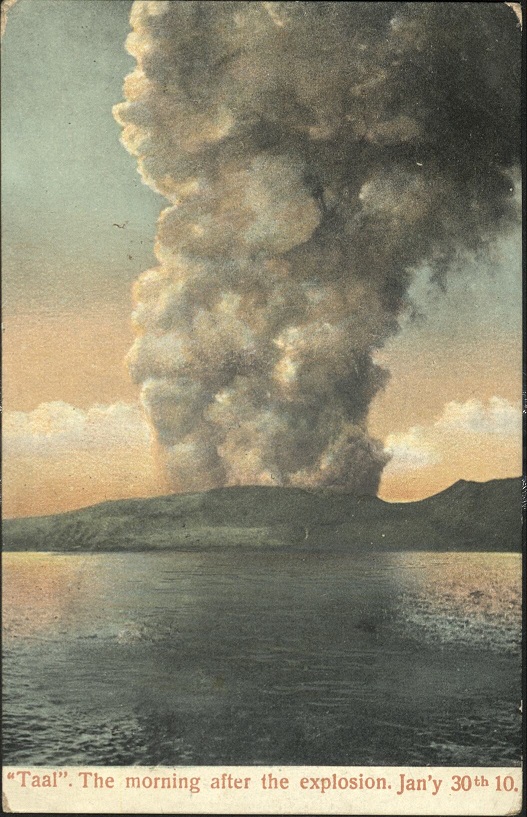 ï¿½Taalï¿½. The morning after the explosion. Janï¿½y 30th 10 [1911].