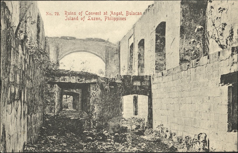 No. 72. Ruins of Convent at Angat, Bulacan, Island of Luzon, Philippines.