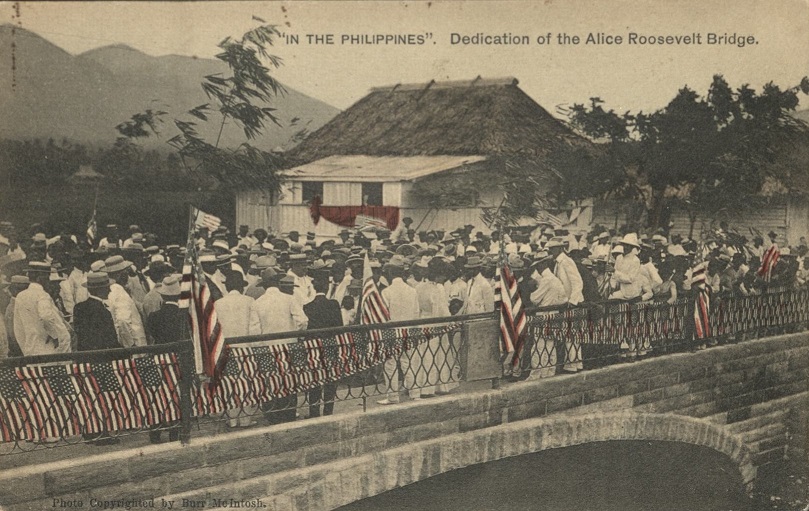 �In the Philippines�. Dedication of the Alice Roosevelt Bridge.