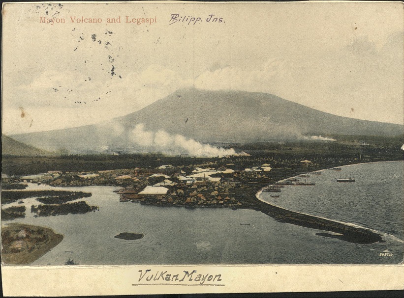 Mayon Volcano and Legaspi.