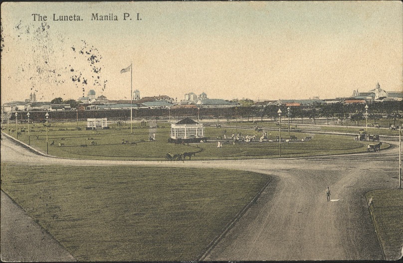 The Luneta, Manila, P. I.