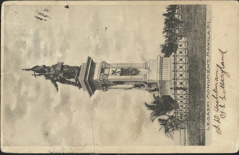 Legaspi Monument, Manila, P. I.