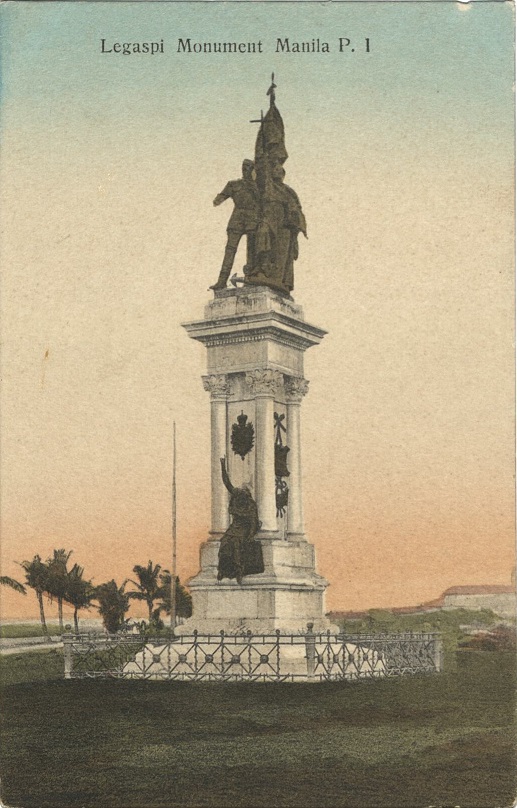 Legaspi Monument Manila P. I.