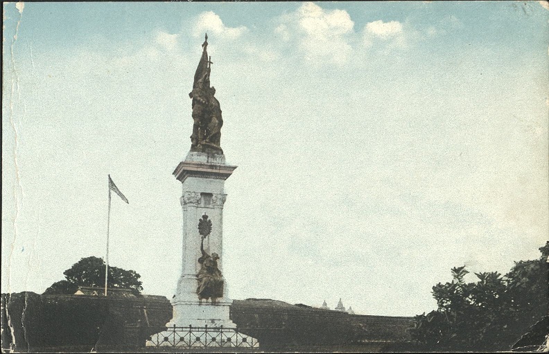 Legaspi and Urdaneta Monument, Luneta, Manila, P. I.