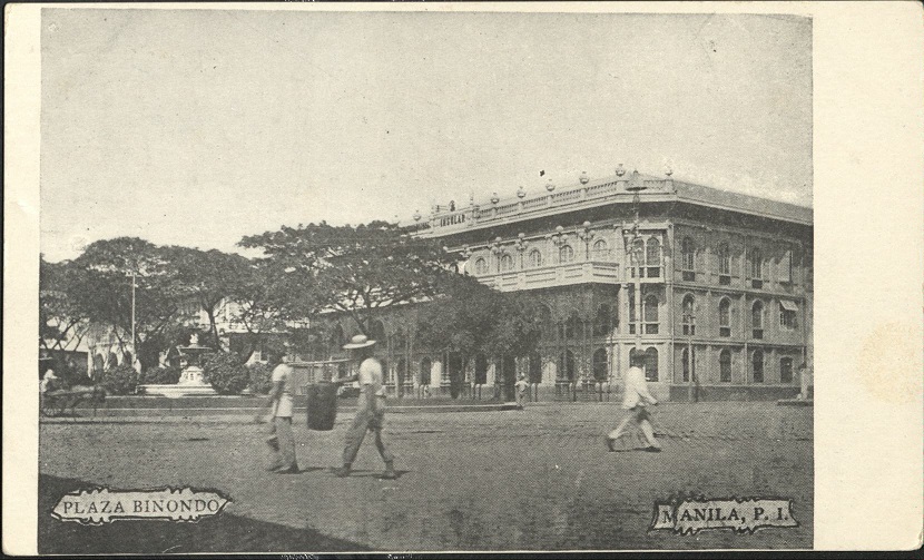 Plaza Binondo, Manila, P. I.