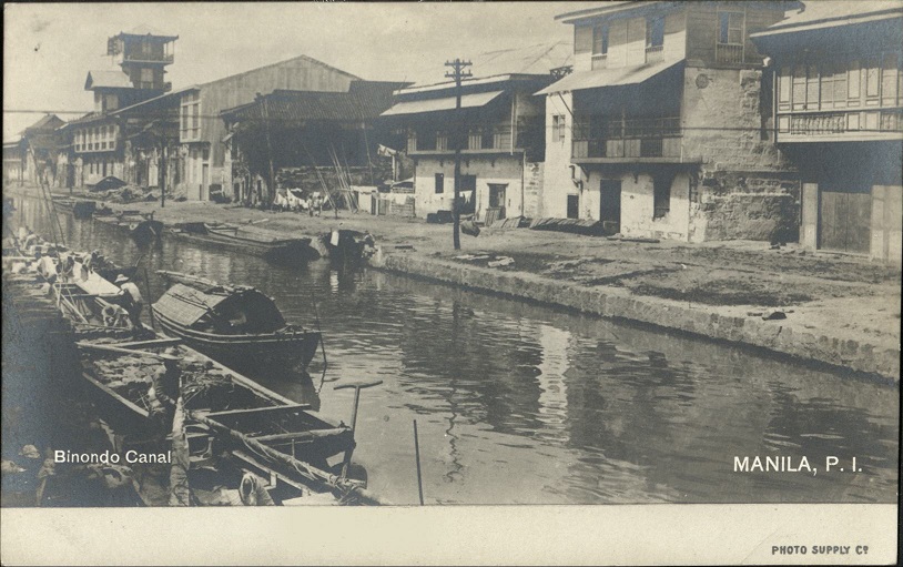 Binondo Canal, Manila, P. I.