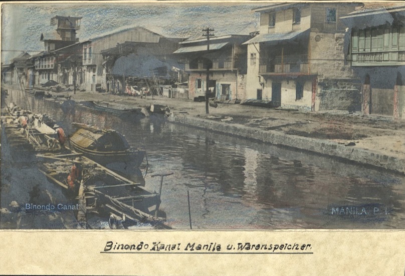 Binondo Canal, Manila, P. I.