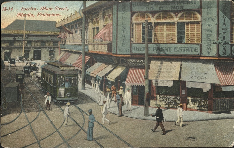 M-14 ï¿½ Escolta, Main Street, Manila, Philippines.