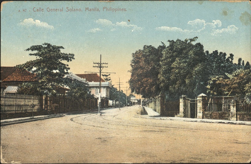 A 87 ï¿½ Calle General Solano, Manila, Philippines.