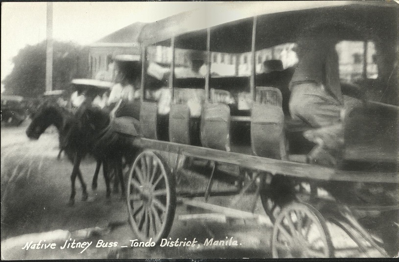 Native Jitney Buss [bus] ï¿½ Tondo District, Manila.
