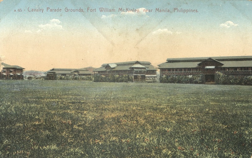 A 65 ï¿½ Cavalry Parade Grounds, Fort William McKinley, near Manila, Philippines.