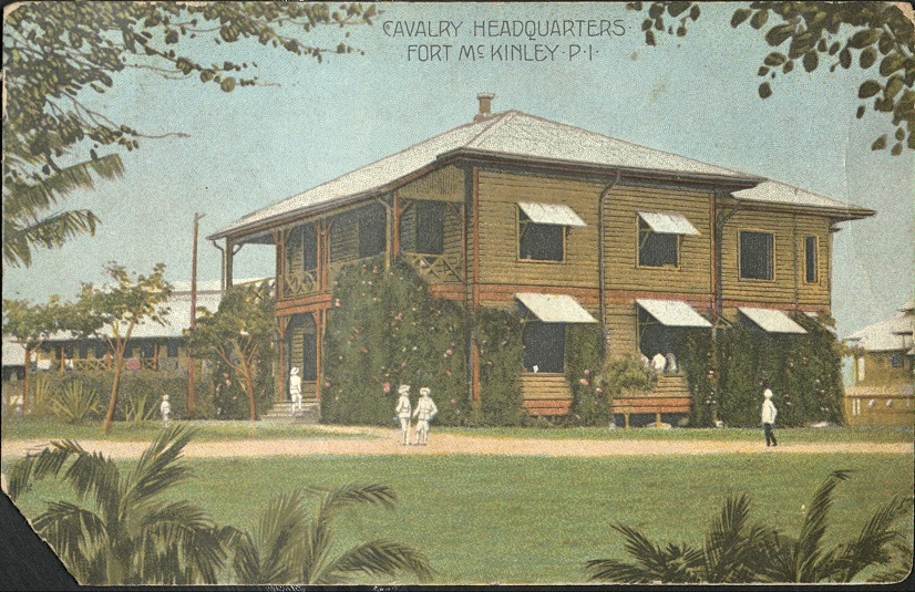 Cavalry Headquarters, Fort McKinley, P. I.